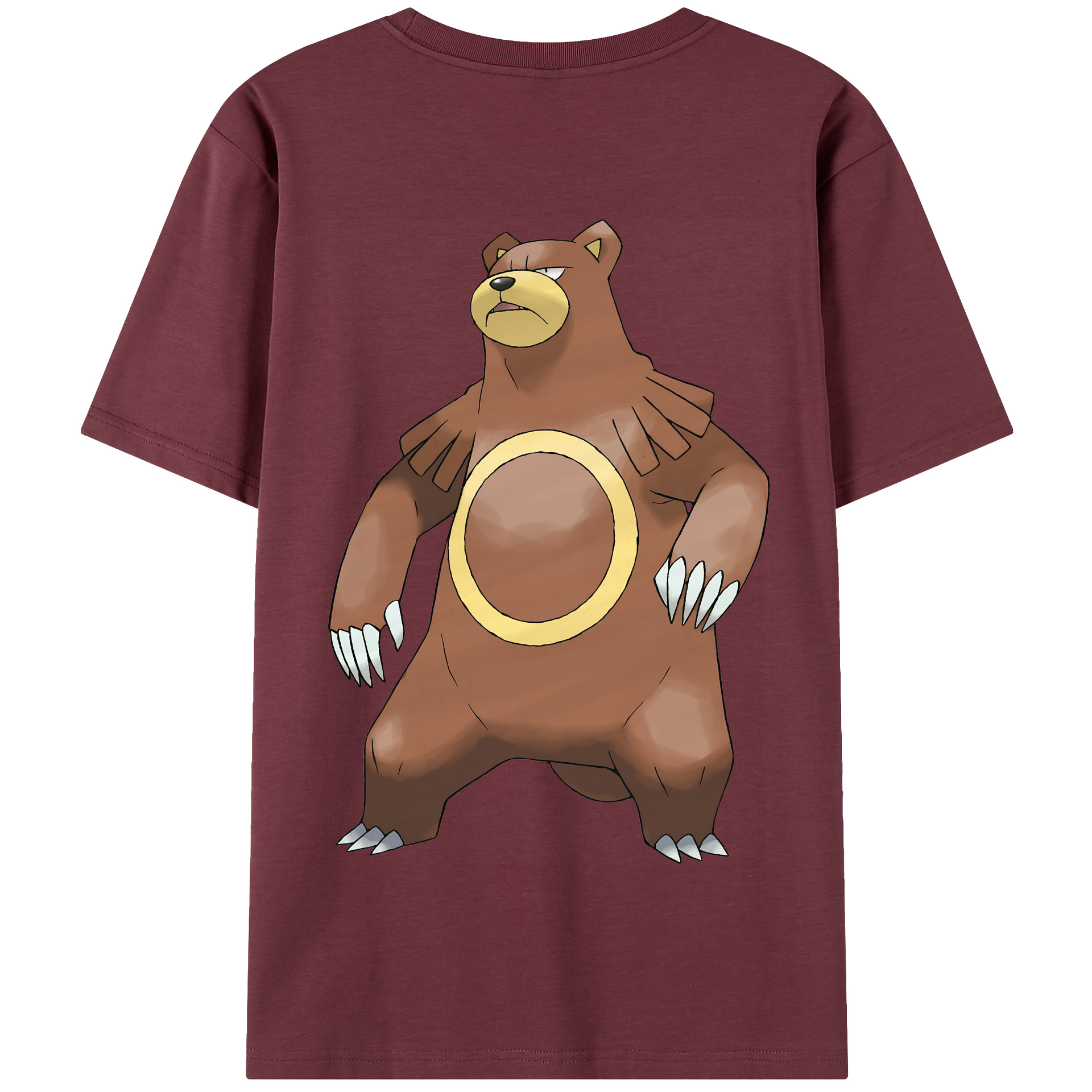 （画像用） ポケットモンスター Pokémon 綿100％半袖Tシャツ（背面プリント）